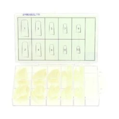 100 Capsules Professionnelles Pointe Fine - Naturel -Beauté Elly Boutique 100 capsules professionnelles pointe fine naturel 2