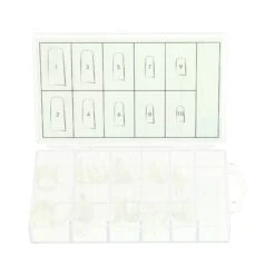 100 Capsules Professionnelles Transparentes