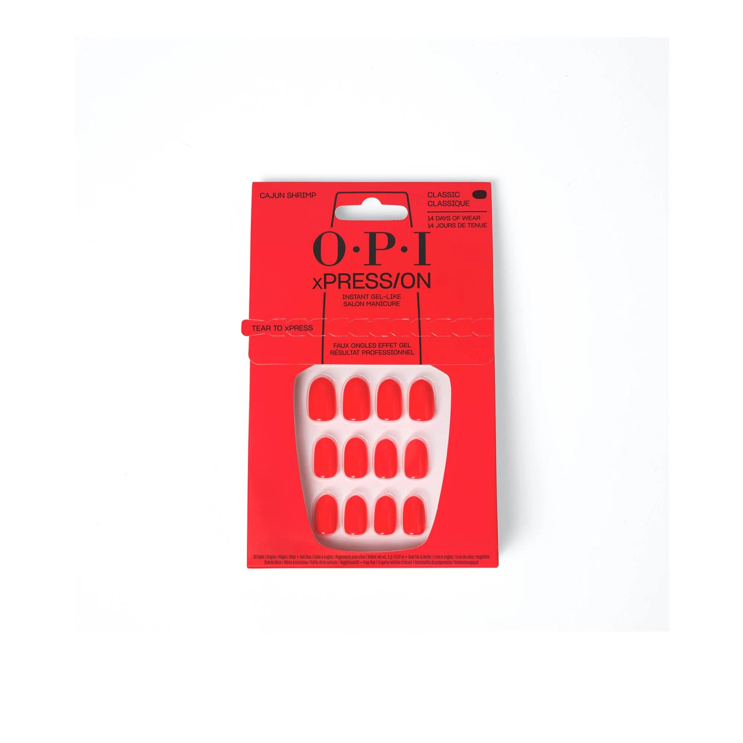 OPI Faux-ongles XPRESS/ON - Cajun Shrimp™ / 2g 7 OPI Faux-ongles XPRESS/ON - Cajun Shrimp™ / 2g – Image 5