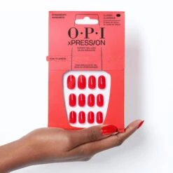 OPI Faux-ongles XPRESS/ON - Strawberry Margarita / 2g 13 OPI Faux-ongles XPRESS/ON - Strawberry Margarita / 2g -Beauté Elly Boutique faux ongles xpress on strawberry margarita 5