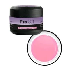 Gel De Construction 3 En 1 Pro 3.1 Transparent Rosé / 15g
