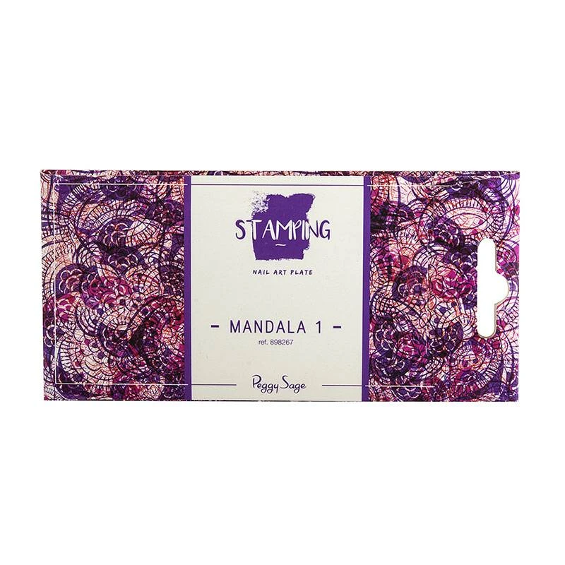 Plaque De Stamping Nail Art Mandala 4 Plaque De Stamping Nail Art Mandala – Image 2