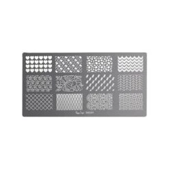 Plaque De Stamping Nail Art Sea