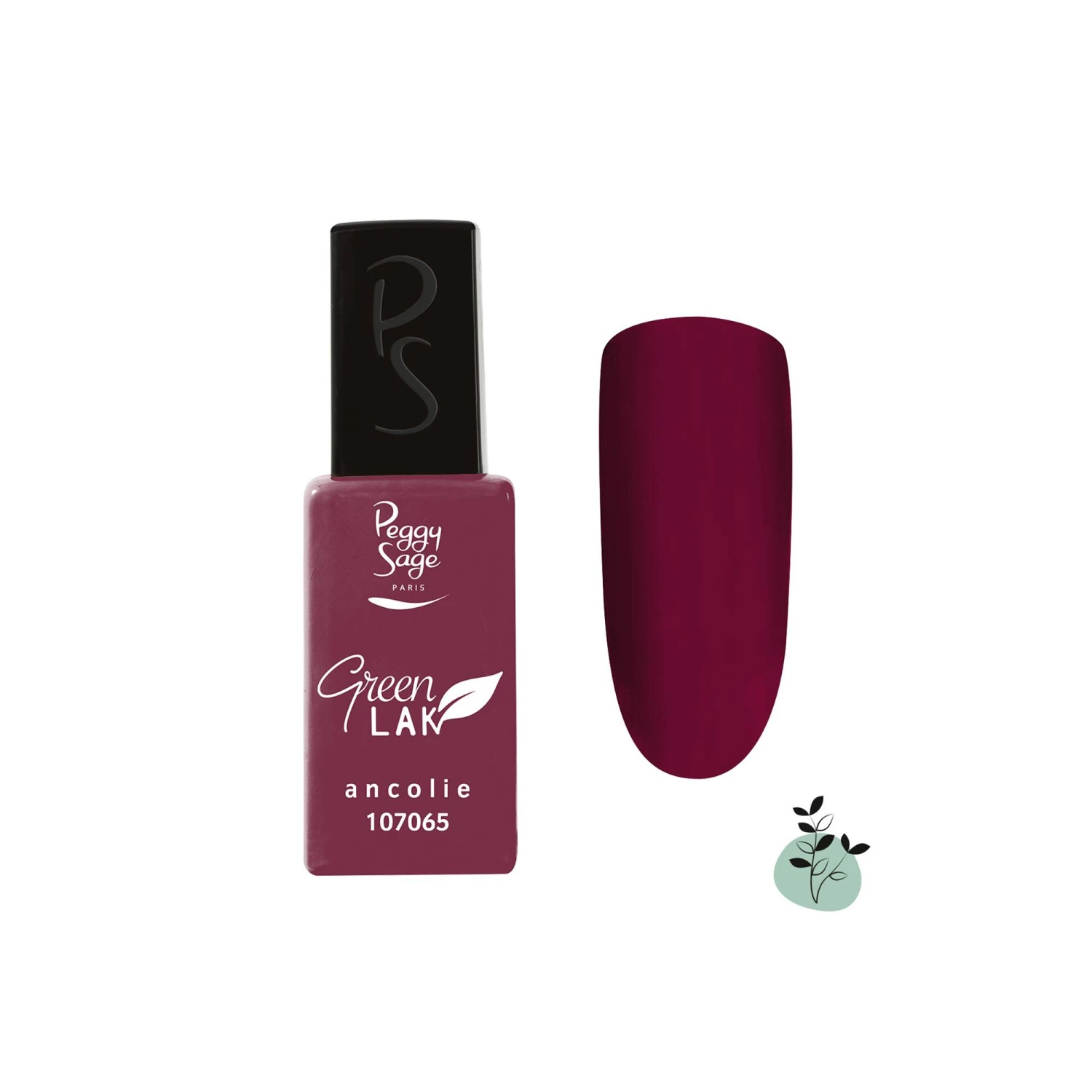 Vernis à Ongles Green LAK Ancolie 10ml / 10ml 3 Vernis à Ongles Green LAK Ancolie 10ml / 10ml